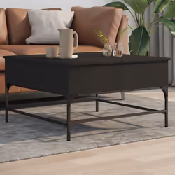 Ajoutez une touche d'élégance à votre salon avec cette élégante table basse. Matériau durable : le bois d'ingénierie est d'un ...