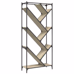 VidaXL 845432, Chêne, Métal, Bois, 790 mm, 300 mm, 1800 mm