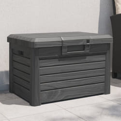 Vidaxl - Boîte à coussins d'extérieur anthracite polypropylène