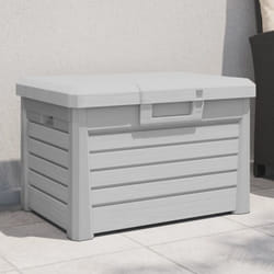 Vidaxl - Boîte à coussins d'extérieur gris 73x50,5x46,5 cm polypropylène