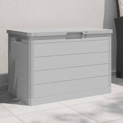 Vidaxl - Boîte à coussins d'extérieur gris 77,5x44,5x53 cm polypropylène
