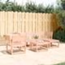 vidaXL Salon de jardin 5 pcs bois massif douglas