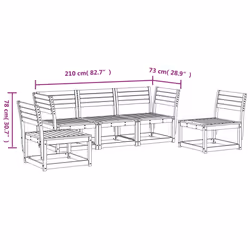 VidaXL 3216971 ensemble de meubles de jardin - Vue supplémentaire 7