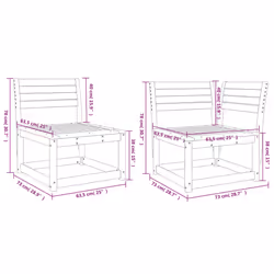 VidaXL 3216971 ensemble de meubles de jardin - Vue supplémentaire 8