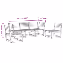 VidaXL 3216972 ensemble de meubles de jardin - Vue supplémentaire 7