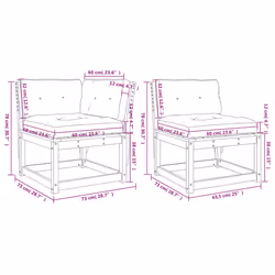 VidaXL 3216975 ensemble de meubles de jardin - Vue supplémentaire 8