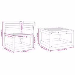 VidaXL 3216985 ensemble de meubles de jardin - Vue supplémentaire 8