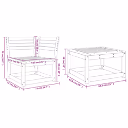 VidaXL 3216986 ensemble de meubles de jardin - Vue supplémentaire 8