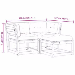 VidaXL 3216988 ensemble de meubles de jardin - Vue supplémentaire 8