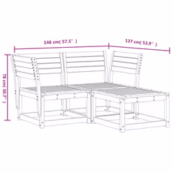 VidaXL 3216990 ensemble de meubles de jardin - Vue supplémentaire 7