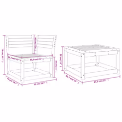 VidaXL 3216990 ensemble de meubles de jardin - Vue supplémentaire 8