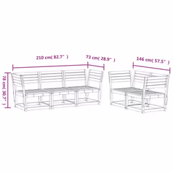 VidaXL 3217000 ensemble de meubles de jardin - Vue supplémentaire 8