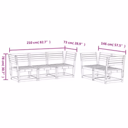 VidaXL 3217001 ensemble de meubles de jardin - Vue supplémentaire 8