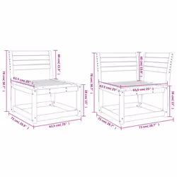 VidaXL 3217015 ensemble de meubles de jardin - Vue supplémentaire 8