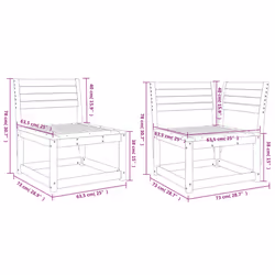 VidaXL 3217017 ensemble de meubles de jardin - Vue supplémentaire 8
