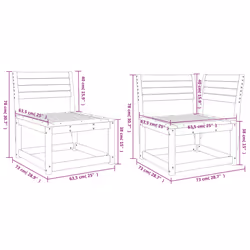 VidaXL 3217020 ensemble de meubles de jardin - Vue supplémentaire 8