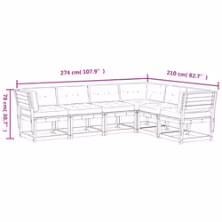VidaXL 3217022 ensemble de meubles de jardin - Vue supplémentaire 8