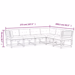VidaXL 3217026 ensemble de meubles de jardin - Vue supplémentaire 8