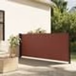 vidaXL Auvent latéral rétractable marron 140x300 cm