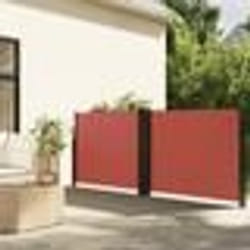 vidaXL Auvent latéral rétractable terre cuite 140x600 cm