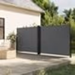 vidaXL Auvent latéral rétractable anthracite 180x600 cm