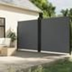 vidaXL Auvent latéral rétractable Anthracite 200x1200 cm
