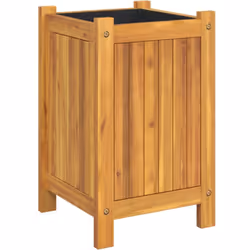 Cette jardinière en bois sera parfaite pour les amateurs de bricolage pour décorer les jardins, les balcons ou les patios. Bo ...