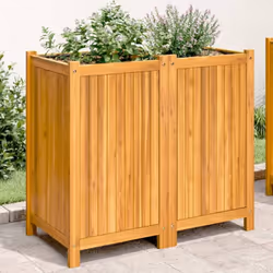 Cette jardinière en bois sera parfaite pour les amateurs de bricolage pour décorer les jardins, les balcons ou les patios. Bo ...