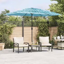 Ce parasol de jardin est parfait pour créer de l'ombre et vous protéger des rayons UV nocifs du soleil. Protection contre le ...