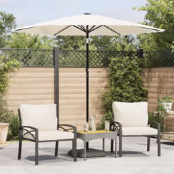 Ce parasol de jardin est parfait pour créer de l'ombre et vous protéger des rayons UV nocifs du soleil. Protection contre le ...