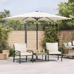 Ce parasol de jardin est parfait pour créer de l'ombre et vous protéger des rayons UV nocifs du soleil. Protection contre le  ...