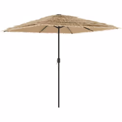 Ce parasol de jardin avec LED est parfait pour créer de l'ombre et vous protéger des rayons UV nocifs du soleil. Protection c ...