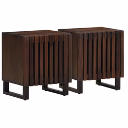 VidaXL 377421, Marron, 400 mm, 340 mm, 460 mm, 2 pièce(s)