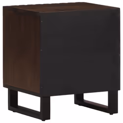 VidaXL 377421 Table de nuit et table de chevet Marron - Vue supplémentaire 6
