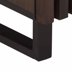 VidaXL 377421 Table de nuit et table de chevet Marron - Vue supplémentaire 8