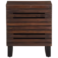 VidaXL 377430 Table de nuit et table de chevet Marron