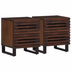 VidaXL 377431, Marron, 400 mm, 340 mm, 460 mm, 2 pièce(s)