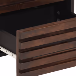 VidaXL 377431 Table de nuit et table de chevet Marron - Vue supplémentaire 8