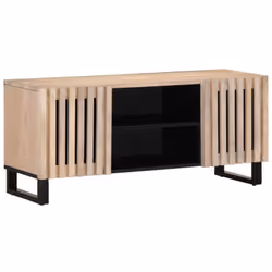 Ce meuble TV robuste de style industriel constitue un supplément intemporel à votre salon ou à votre chambre à coucher. Matér ...