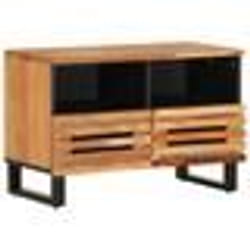 vidaXL Meuble TV 70x34x46 cm bois d'acacia massif