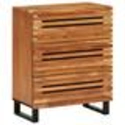 vidaXL Buffet 60x34x75 cm bois d'acacia massif