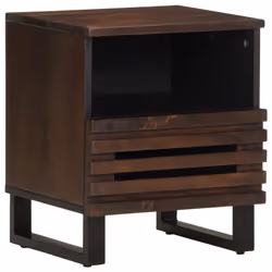 VidaXL 377471 Table de nuit et table de chevet Marron