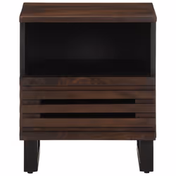 VidaXL 377471 Table de nuit et table de chevet Marron