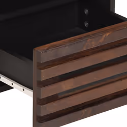 VidaXL 377471 Table de nuit et table de chevet Marron - Vue supplémentaire 8