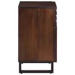 VidaXL 377478 Table de nuit et table de chevet Marron