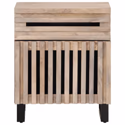 VidaXL 377479 Table de nuit et table de chevet Blanc