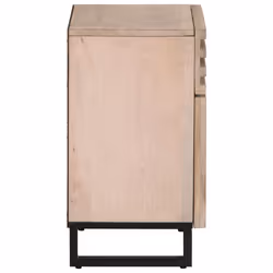 VidaXL 377479 Table de nuit et table de chevet Blanc