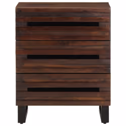 VidaXL 377483 Table de nuit et table de chevet Marron