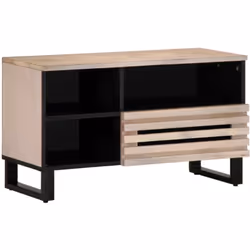 Ce meuble TV robuste de style industriel constitue un supplément intemporel à votre salon ou à votre chambre à coucher.Matéri ...