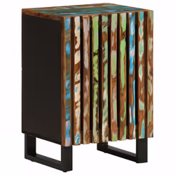 VidaXL 377543, Bois, Acier, 380 mm, 340 mm, 580 mm, 1 pièce(s)